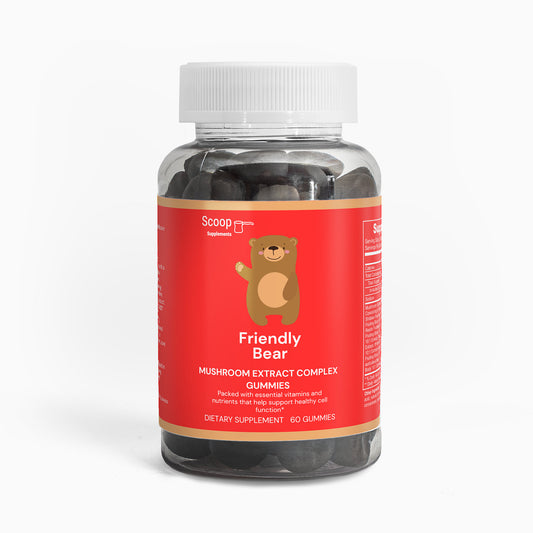 Friendly Bear Mushroom Extract Gummies