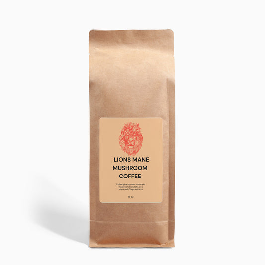 Lion’s Mane & Chaga Coffee (16oz)