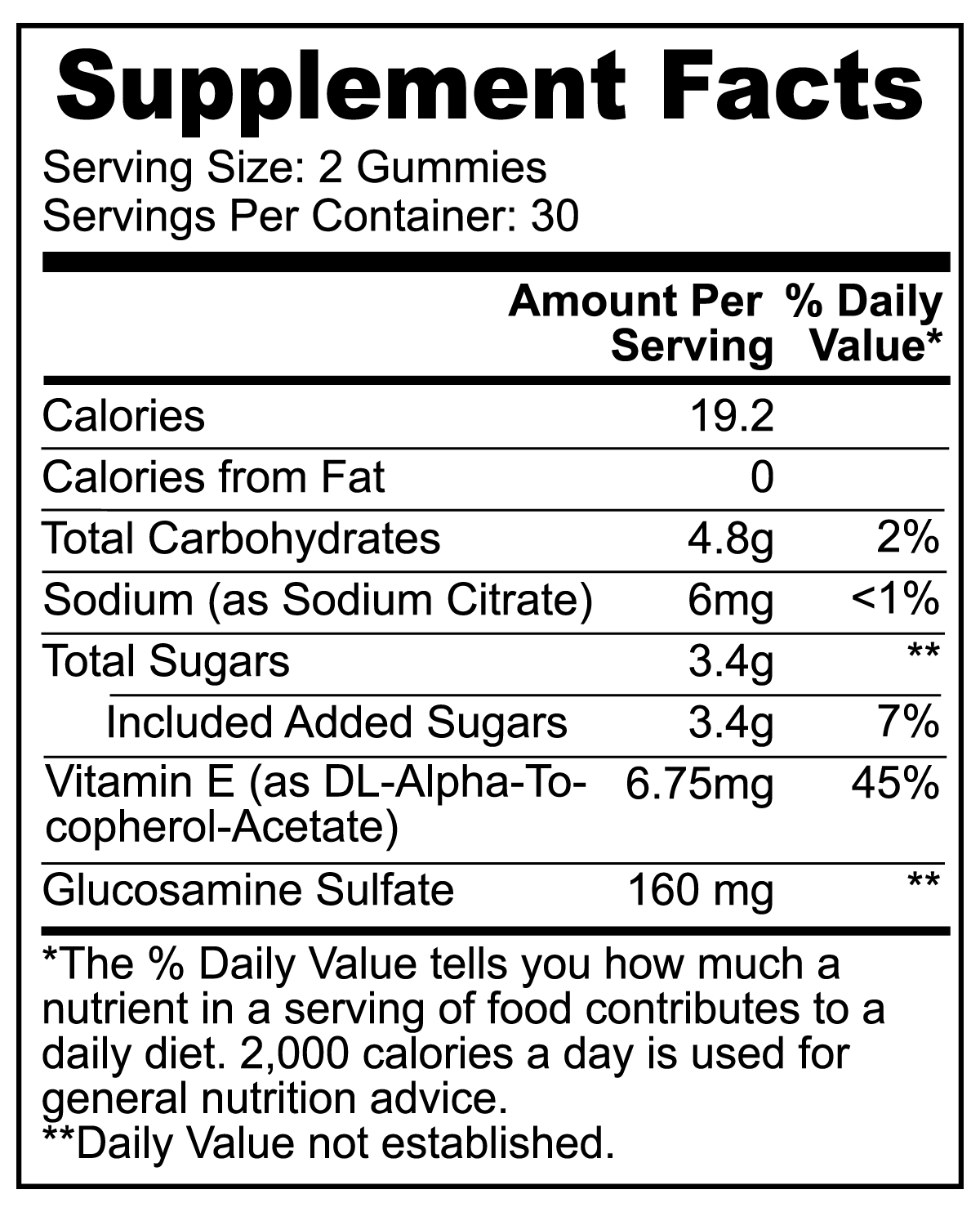 Friendly Bear Joint Support Gummies